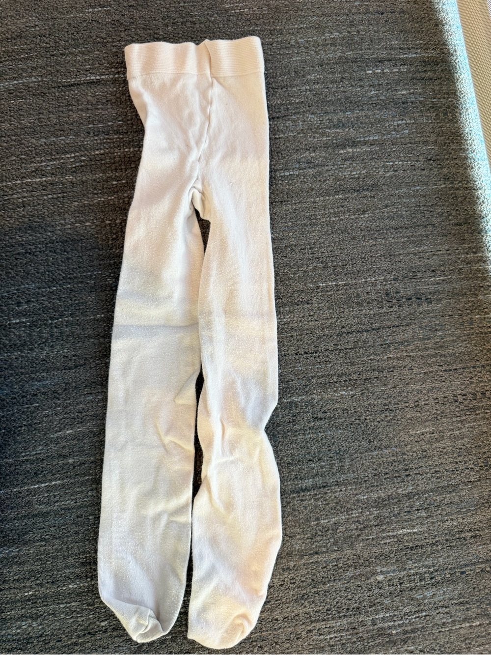 H&M White Kids Leggings with Subtle Shine